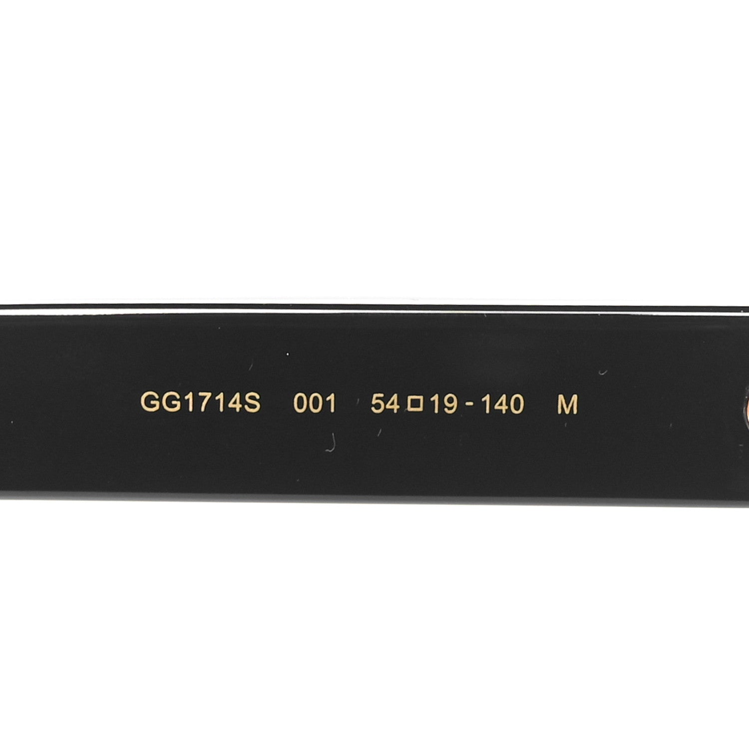 Gucci Acetate Square Frame Sunglasses GG1714S Black 6 of 7