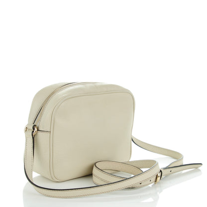 Gucci Pebbled Calfskin Small Soho Disco Bag Off White 3 of 11