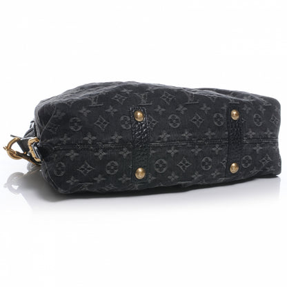 Louis Vuitton Denim Neo Cabby MM Black 4 of 8