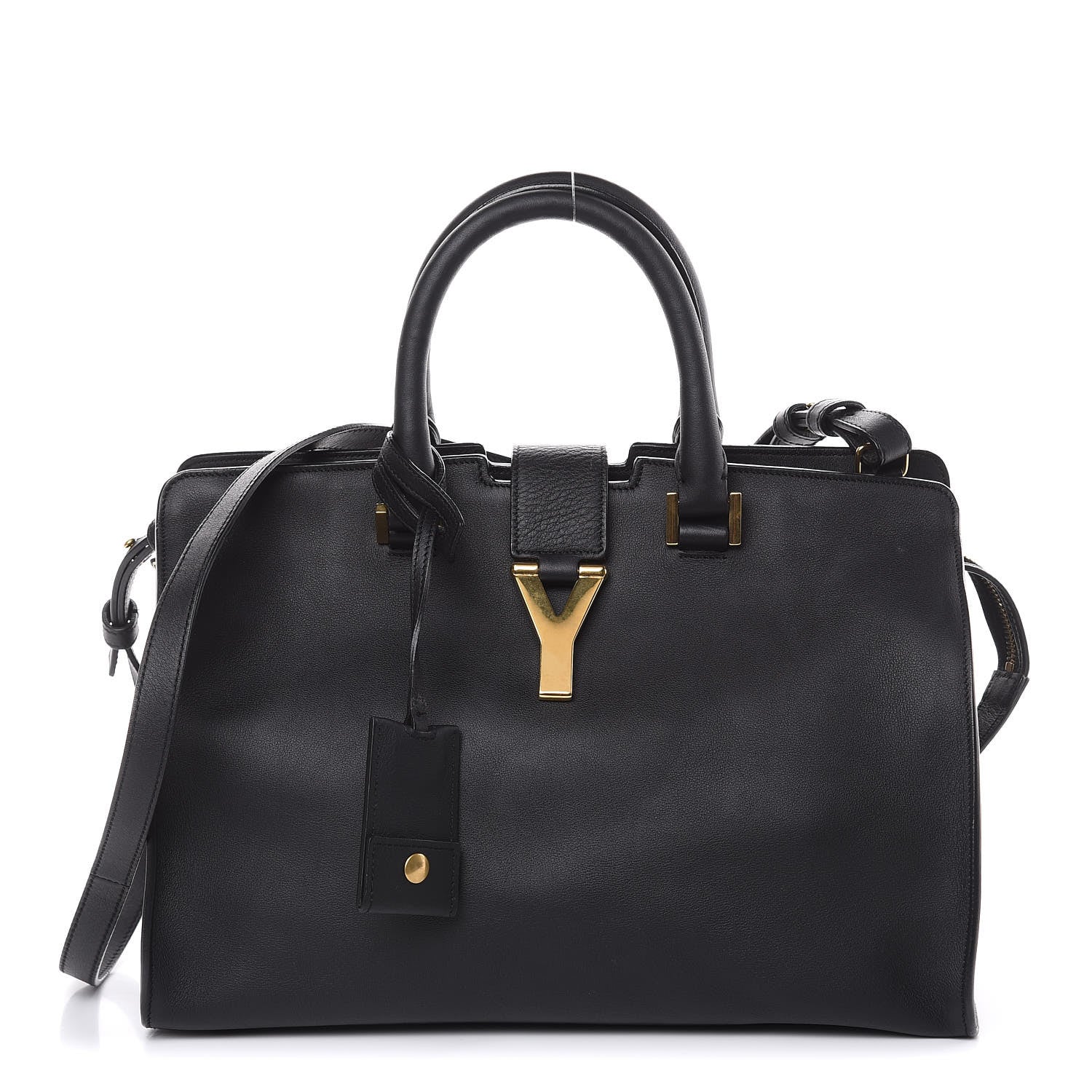 Saint Laurent Calfskin Small Classic Y Cabas Black 1 of 11