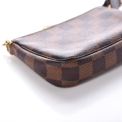 Louis Vuitton Damier Ebene Mini Pochette Accessories 8 of 11