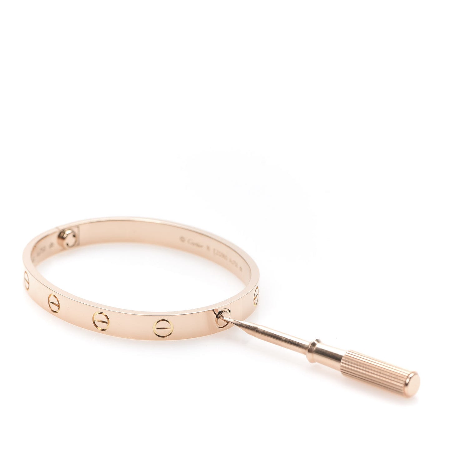 18K Pink Gold LOVE Bracelet 16
