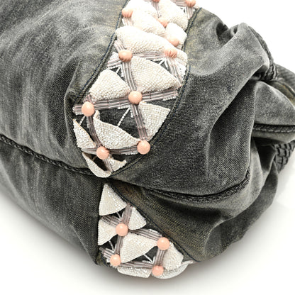 Fendi Denim Embroidered Spy Multicolor 9 of 9