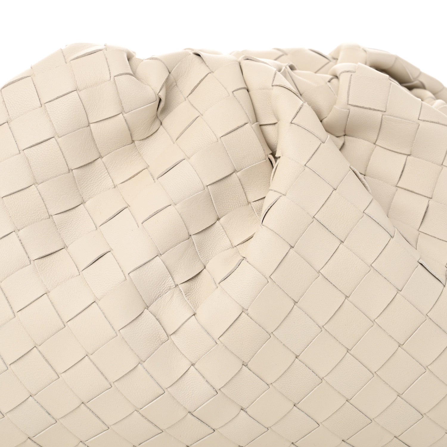 Bottega Veneta Nappa Maxi Intrecciato The Pouch Oversized Clutch Plaster 7 of 9
