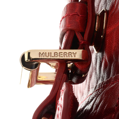 Mulberry Shrunken Calfskin Medium Alexa Poppy Red 5 of 14