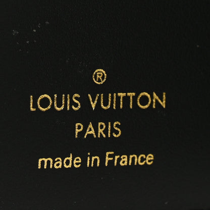 Louis Vuitton Lambskin Embossed Monogram Lou Coussin Wallet Black 6 of 7