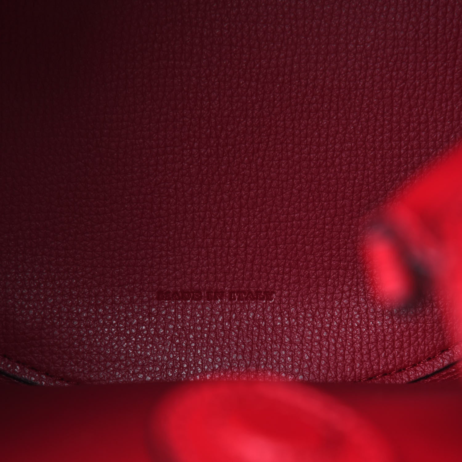 Burberry Haymarket Check Colours Small Lorne Bucket Crossbody Poppy Red 7 of 9