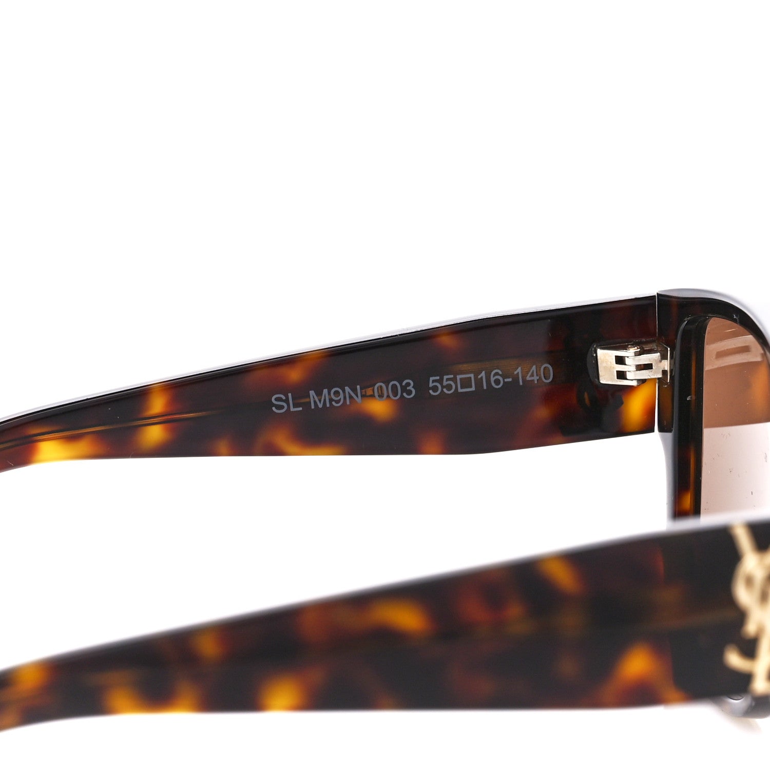 Saint Laurent Acetate Square SL M9N Sunglasses Tortoise 5 of 7