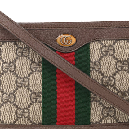 Gucci GG Supreme Monogram Web Ophidia Crossbody Beige New Acero 10 of 12