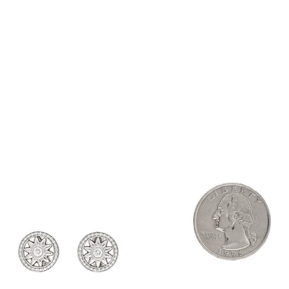 Harry Winston Platinum Diamond Winston Gates Earrings 2 of 5