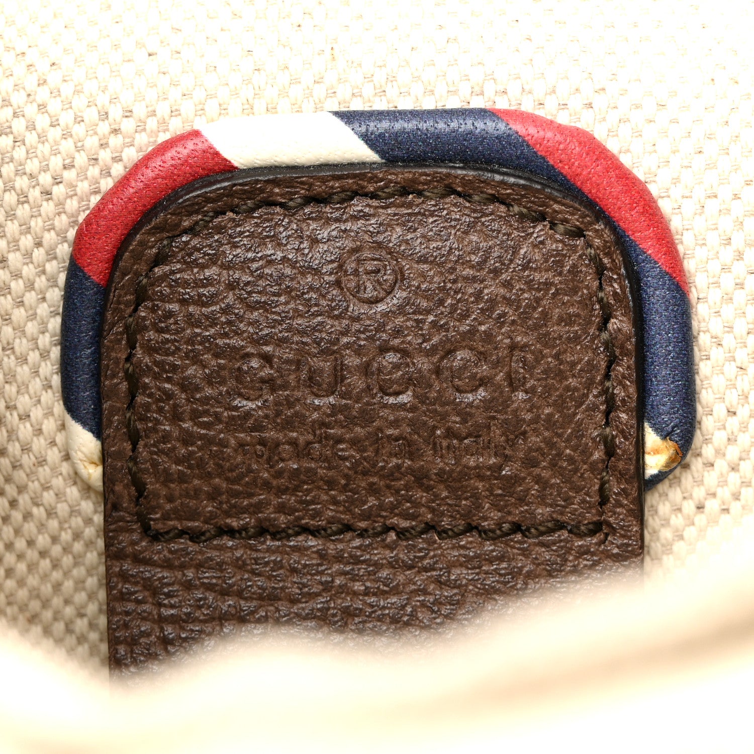 Gucci Soft GG Supreme Monogram Courrier Web Double Buckle Backpack Beige New Acero 6 of 14