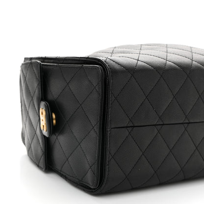 Chanel Caviar Quilted Small Chanel 25 Handbag Black 9 of 10