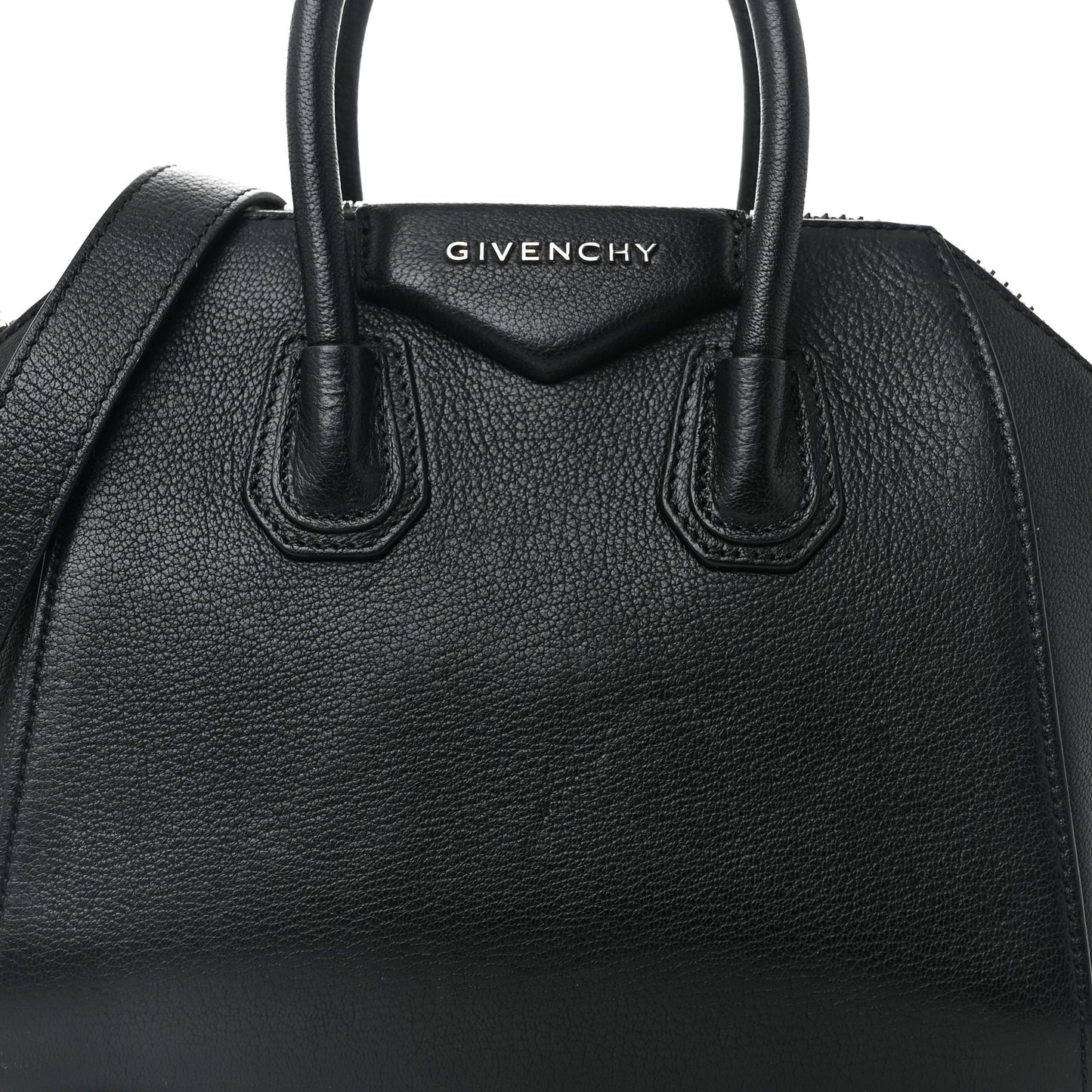 Sugar Goatskin Mini Antigona Black