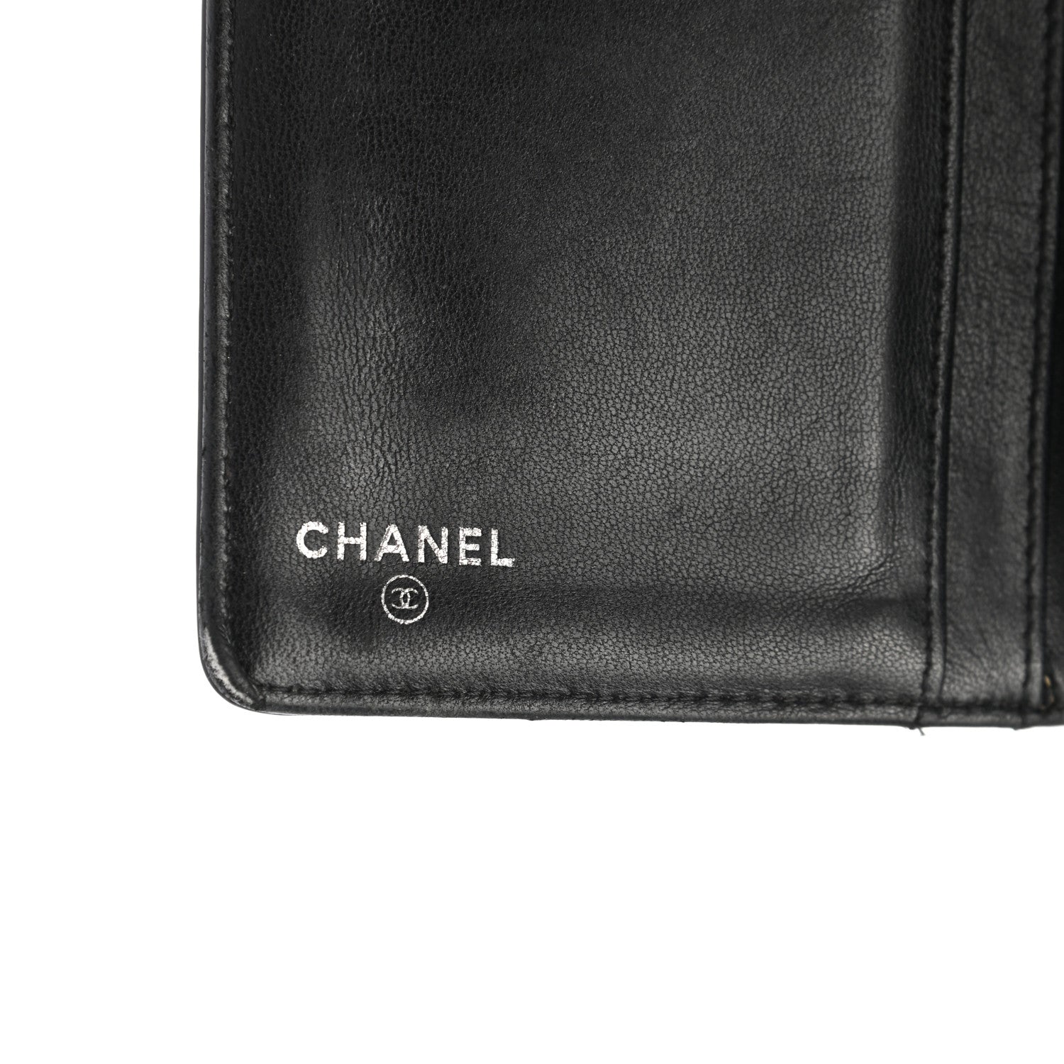 Chanel Patent Calfskin Lucky Symbols Yen Wallet Black 6 of 12