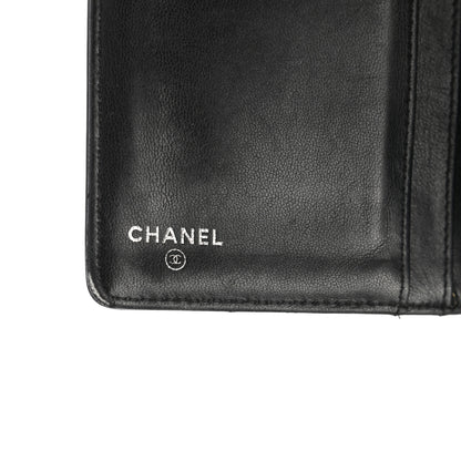 Chanel Patent Calfskin Lucky Symbols Yen Wallet Black 6 of 12