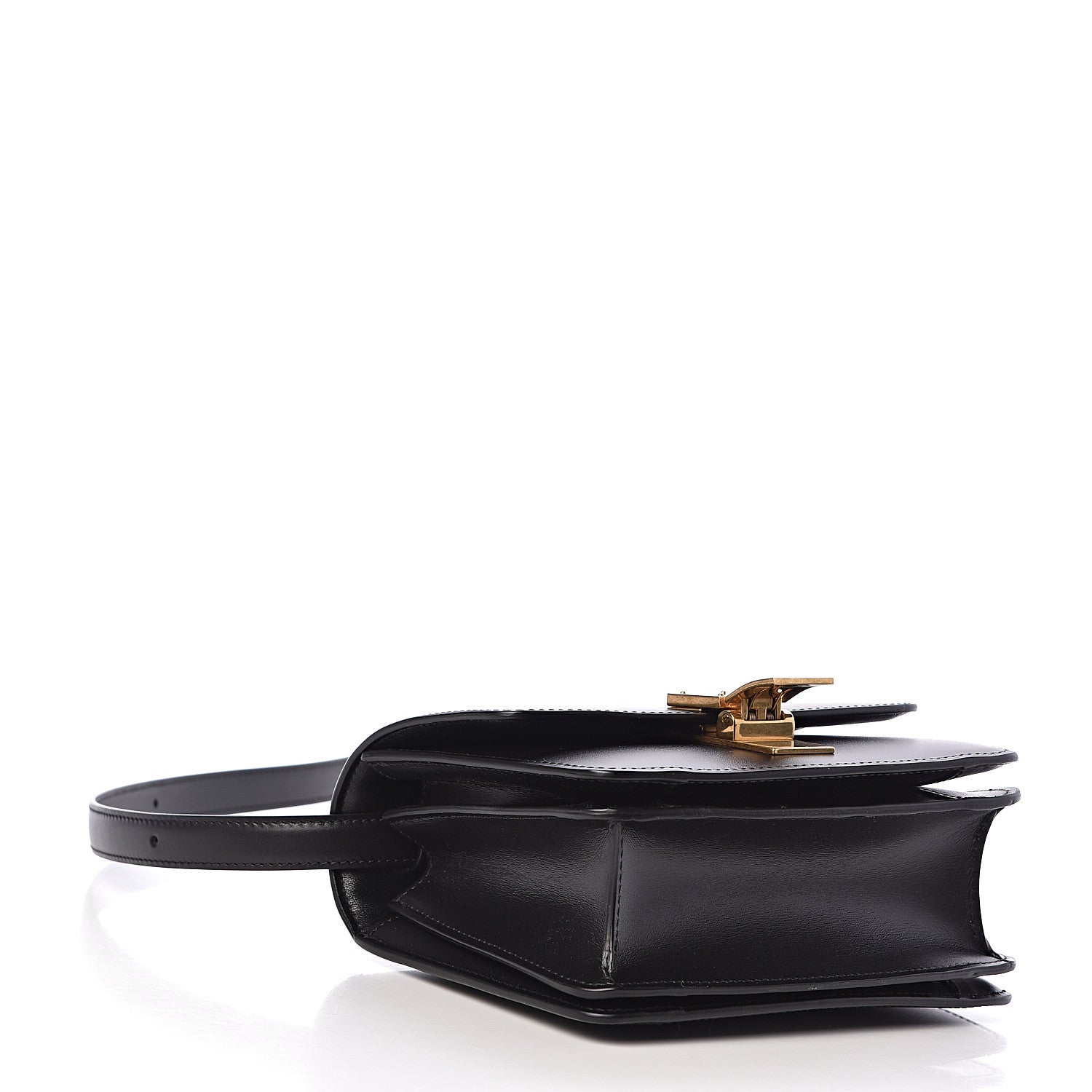 Celine Box Calfskin Small Classic Box Flap Bag Black 4 of 12