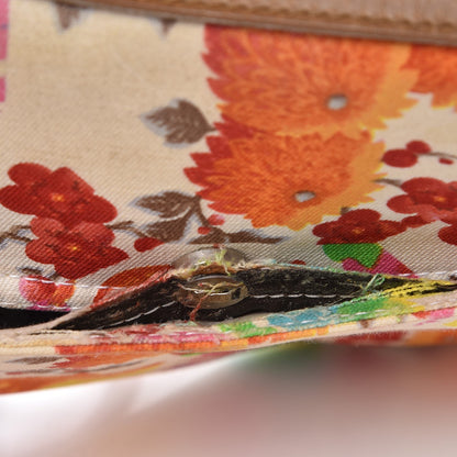 Christian Dior Canvas Floral Saddle Bag 11 of 11