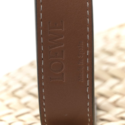 Loewe Raffia Basket Tote Bag Natural Tan 6 of 9