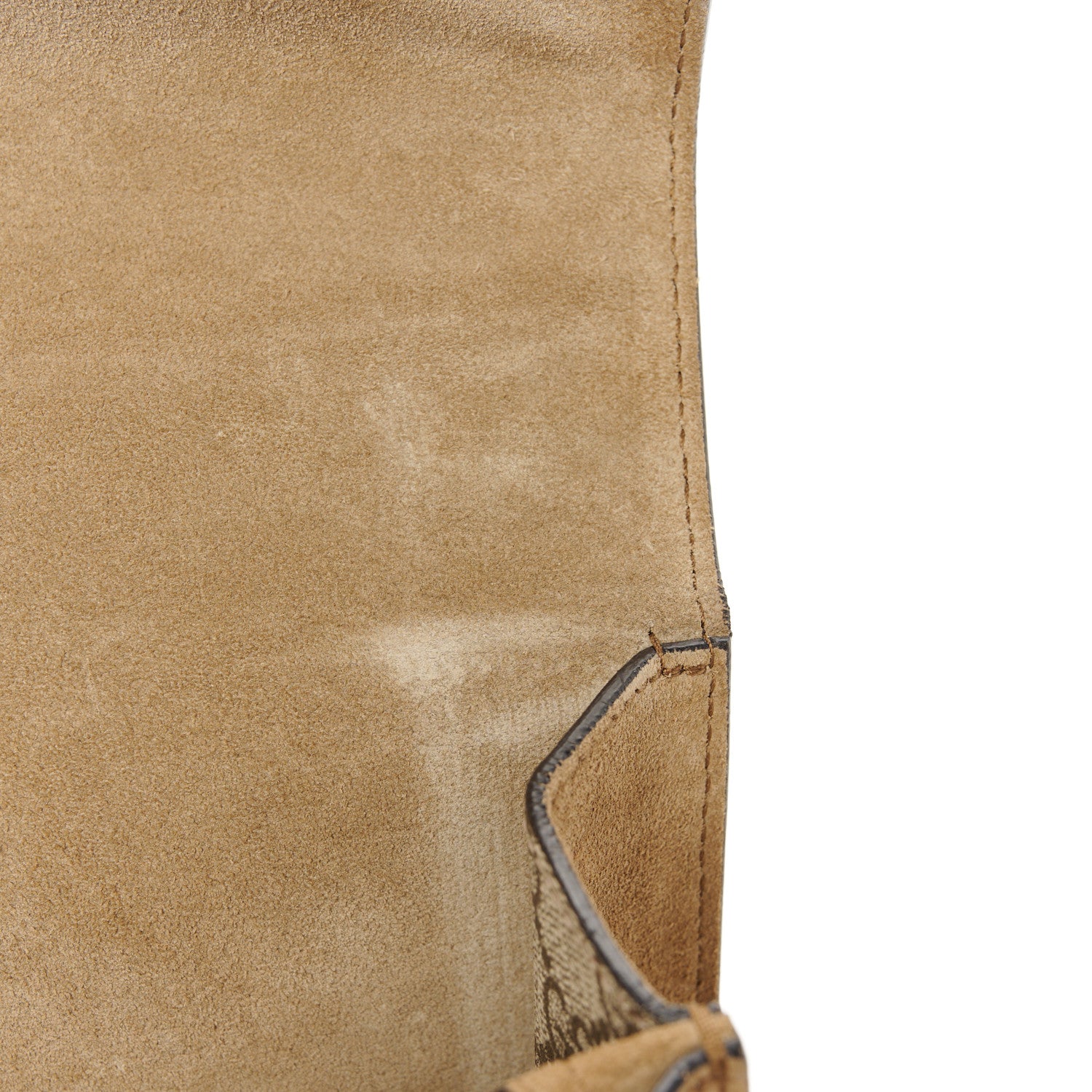 Gucci GG Supreme Monogram Small Dionysus Shoulder Bag Taupe 11 of 12