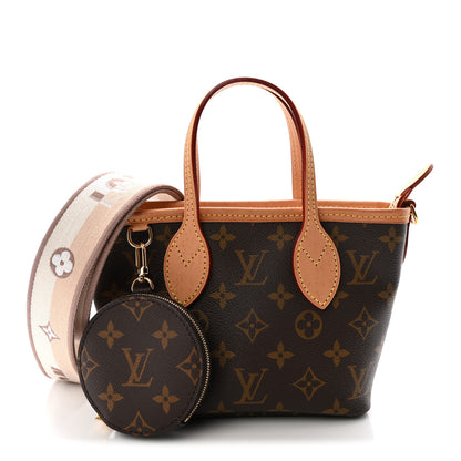 Louis Vuitton Monogram Neverfull BB Beige 3 of 10
