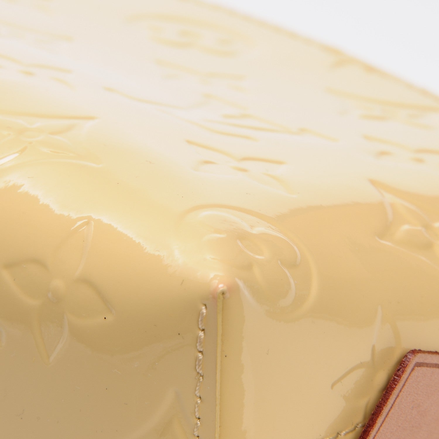 Louis Vuitton Vernis Cosmetic Pouch Citrine 9 of 11