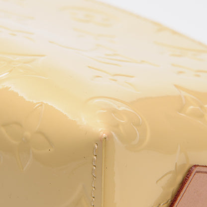 Louis Vuitton Vernis Cosmetic Pouch Citrine 9 of 11