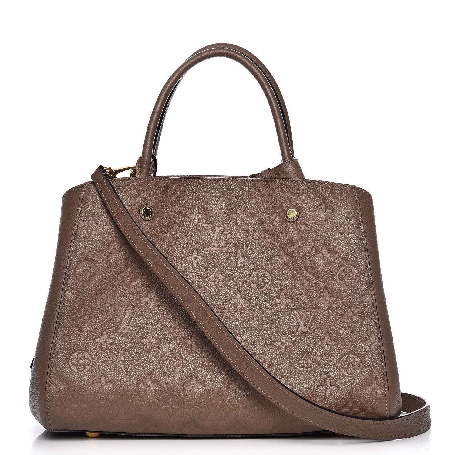 Louis Vuitton Empreinte Montaigne MM Taupe 1 of 9