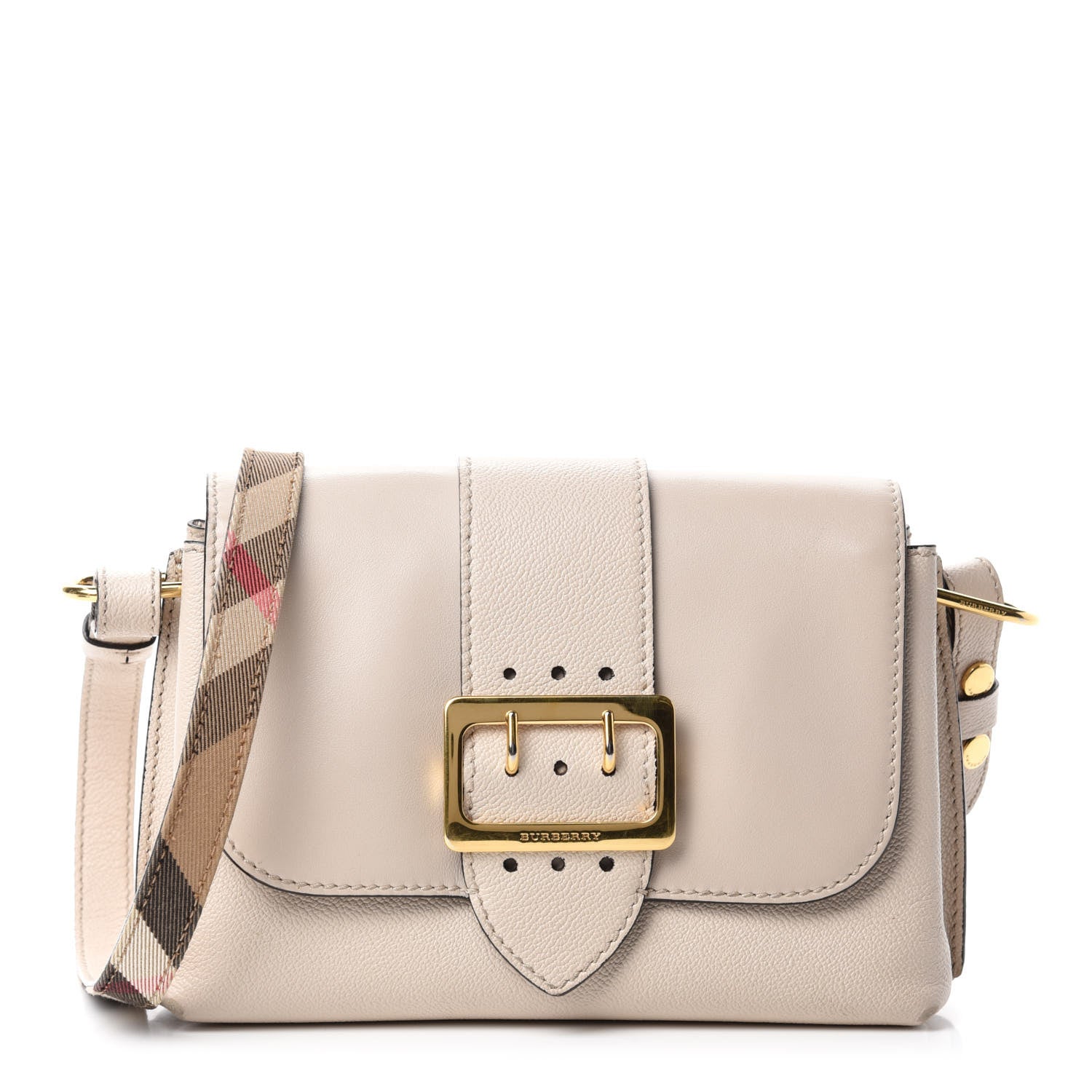 Burberry Soft Grain Calfskin Small Medley Crossbody Limestone 1 of 17