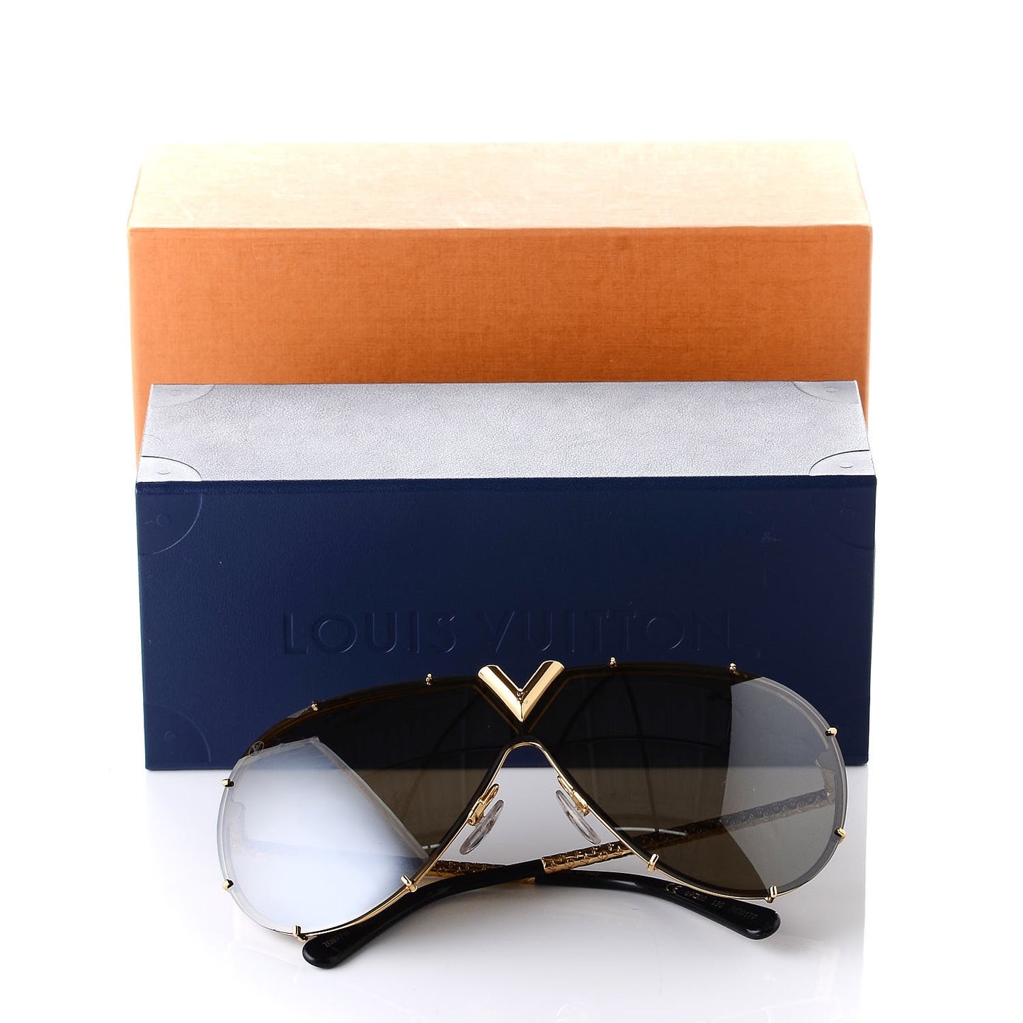 Metal LV Drive Sunglasses Z0897W Black Gold