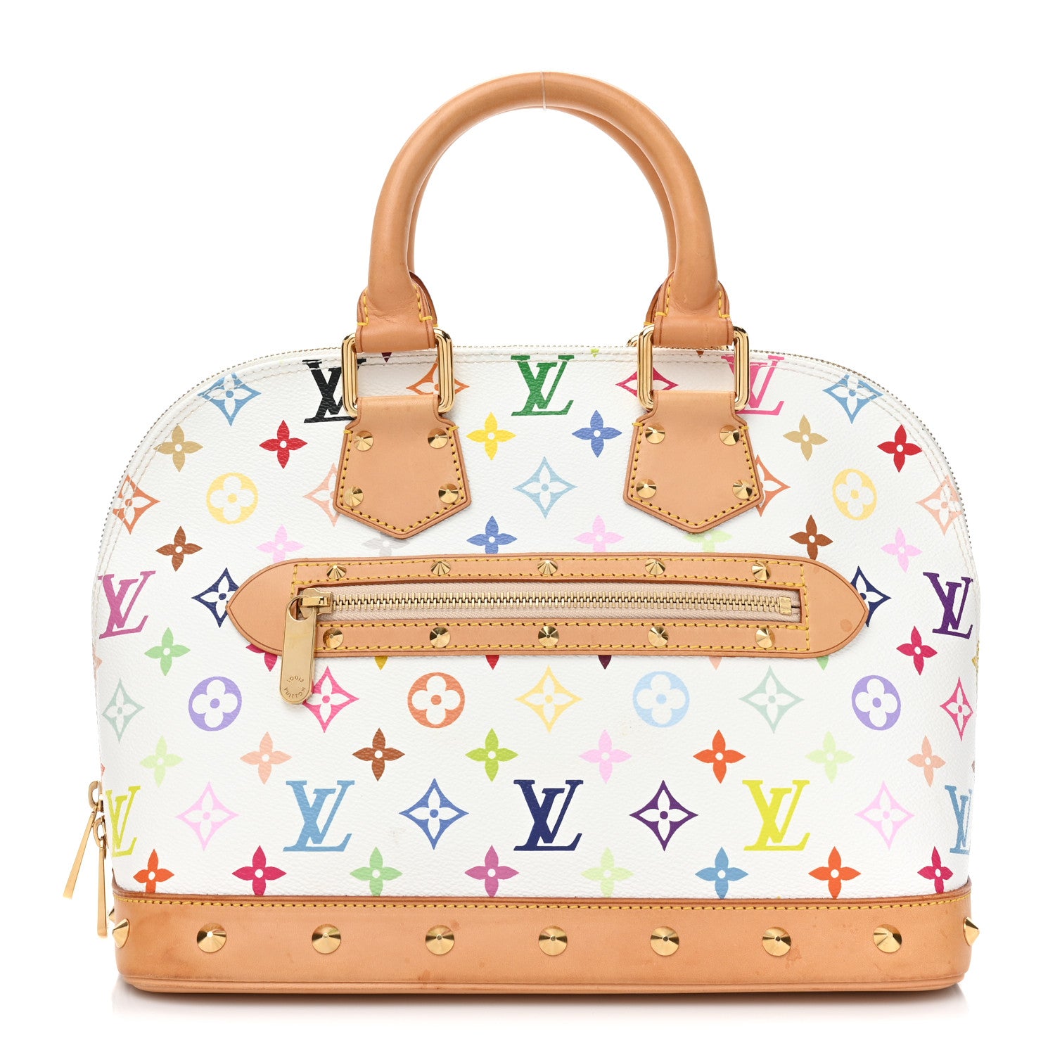 Louis Vuitton Monogram Multicolor Alma White 1 of 17