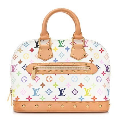 Louis Vuitton Monogram Multicolor Alma White 1 of 17