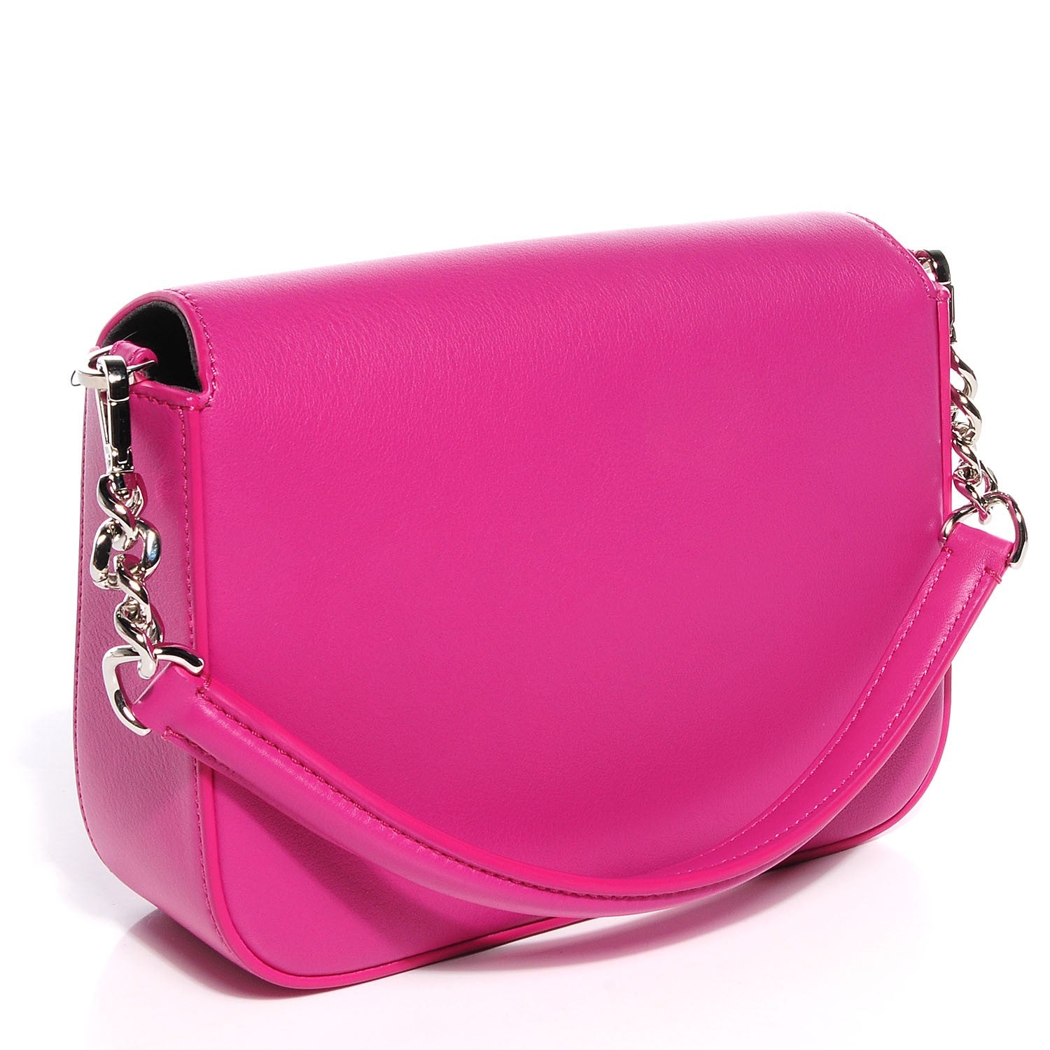 Fendi Smooth Calfskin 3Baguette Shoulder Bag Magenta 3 of 10