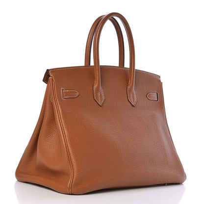Hermes Togo Birkin 35 Gold 3 of 40