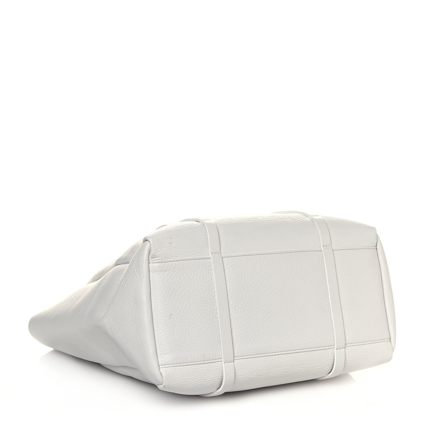 Veau Baltimore Double Sided Small Everyday Tote Optic White Black