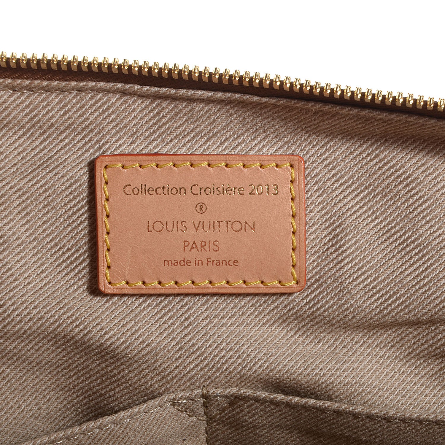 Louis Vuitton Denim Monogram Stone Speedy Bandouliere 35 Caramel 6 of 6