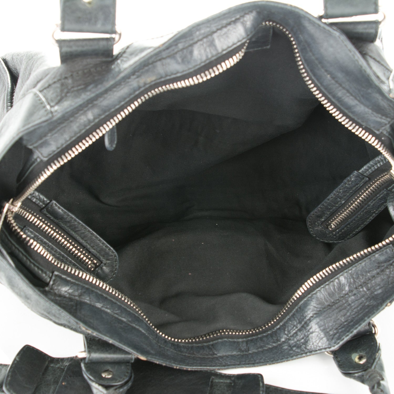 Balenciaga Agneau Giant 21 Silver Hardware Part Time Black 6 of 8