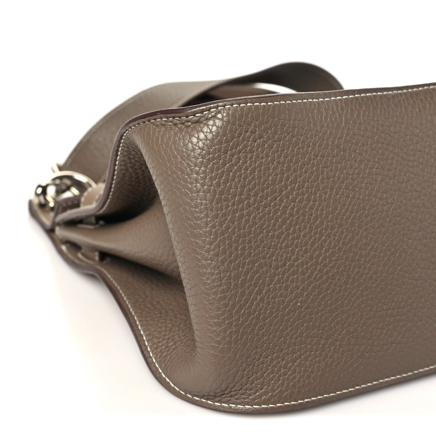 Hermes Taurillon Clemence Swift Jypsiere 31 Etoupe 9 of 10