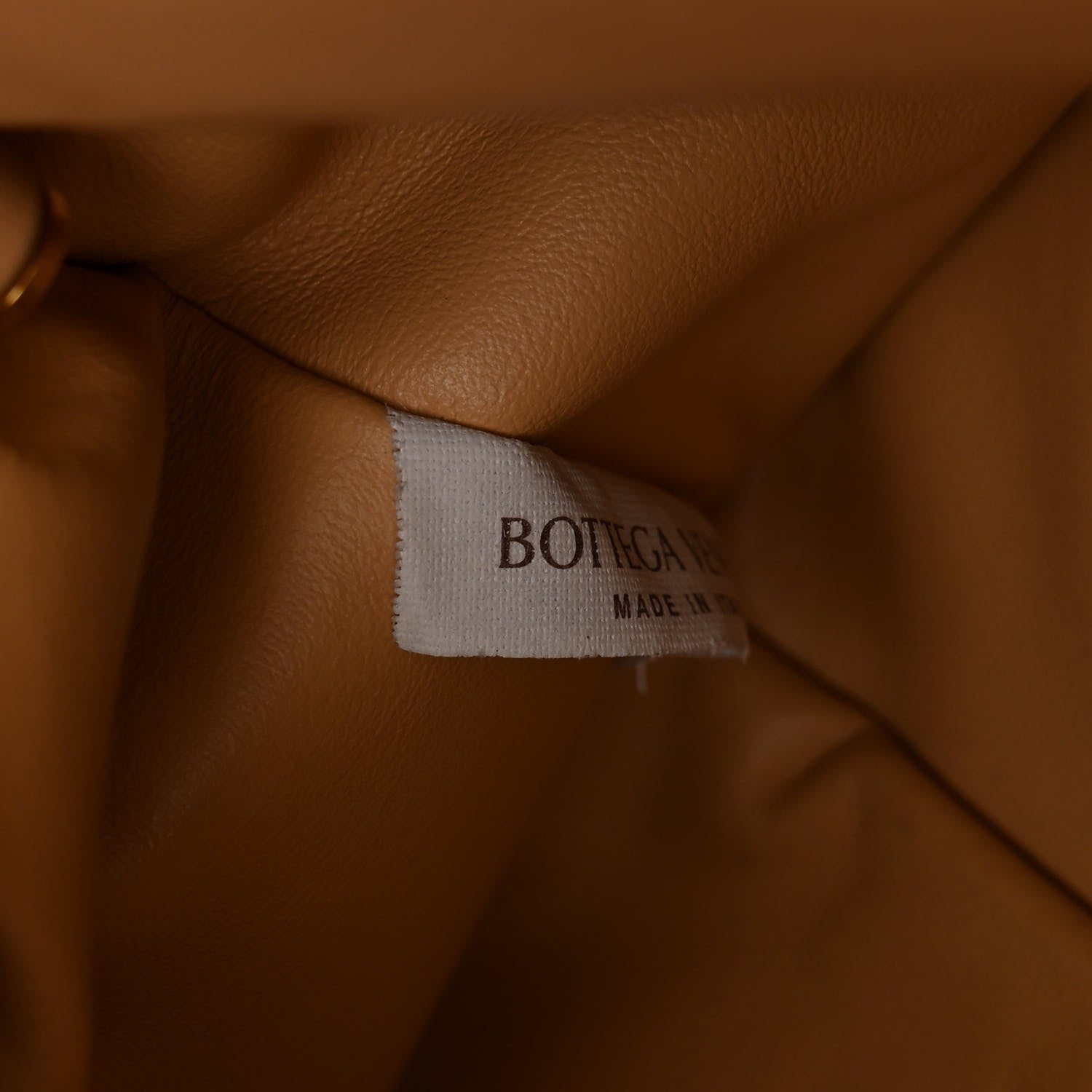 Bottega Veneta Calfskin The Pouch Chain Almond 6 of 11