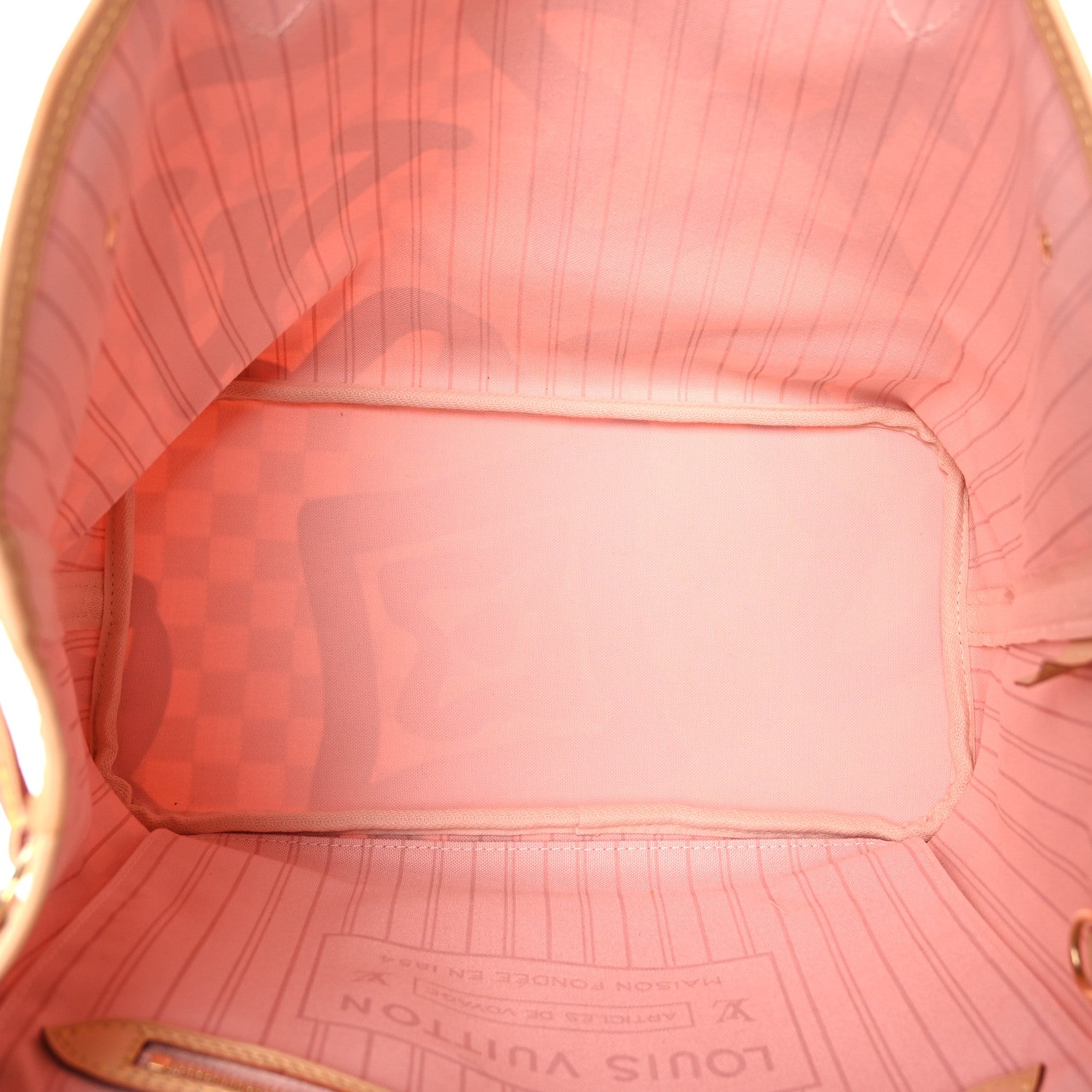 Louis Vuitton Damier Azur Tahitienne Neverfull MM 5 of 9