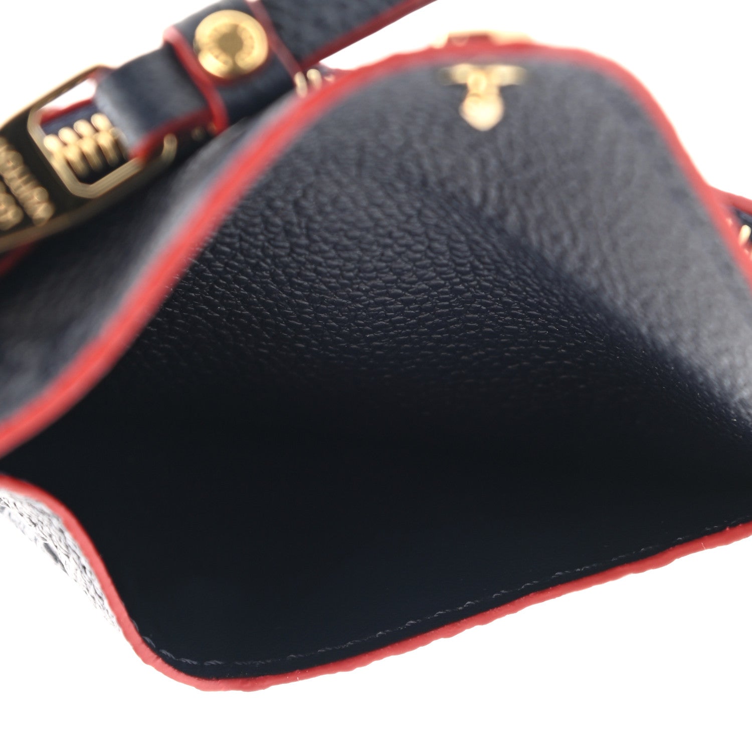 Louis Vuitton Empreinte Recto Verso Card Holder Marine Rouge 5 of 8