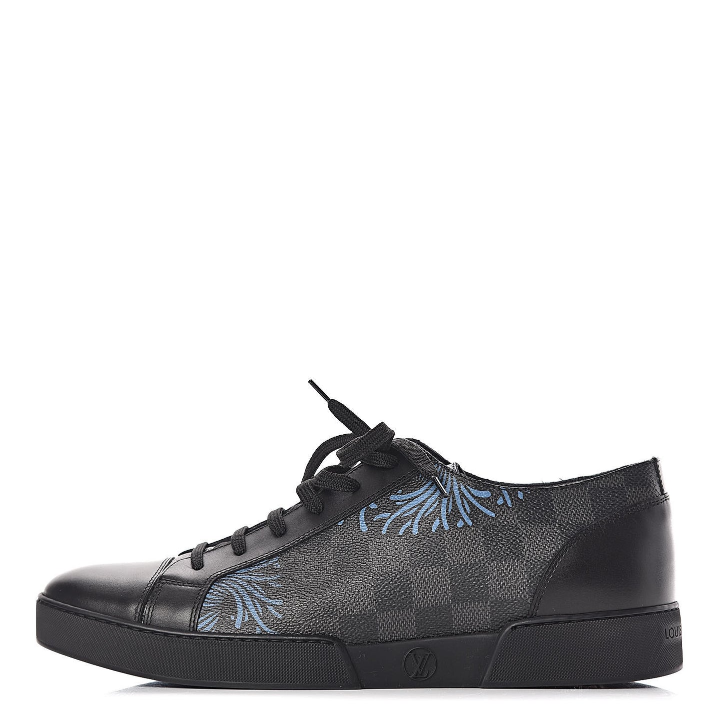 Damier Graphite Rope Sneakers 8 Blue