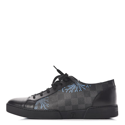 Louis Vuitton Damier Graphite Rope Sneakers 8 Blue 1 of 9