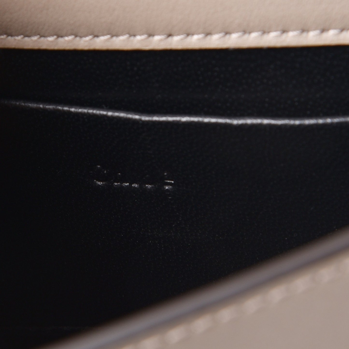 Calfskin Small Nile Bracelet Minaudiere Bag Motty Grey