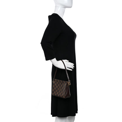 Louis Vuitton Damier Ebene Trousse Make Up Bag Pochette 2 of 11