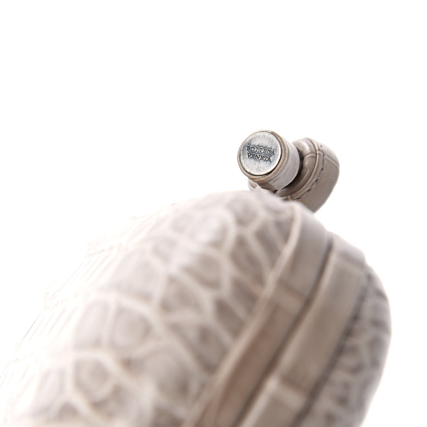 Crocodile Knot Clutch Stone