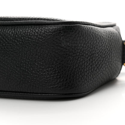 Gucci Pebbled Calfskin Mini Soho Disco Bag Black 10 of 11