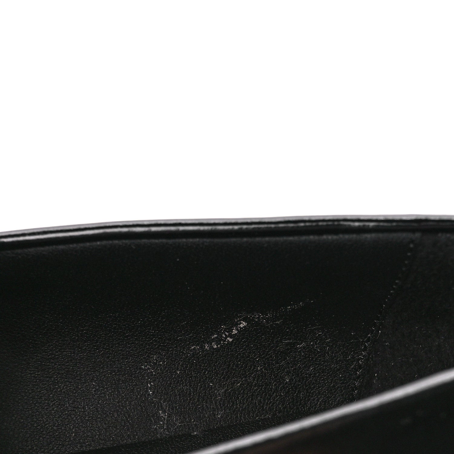 Hermes Calfskin Womens Faubourg Loafers 37 Black 8 of 10