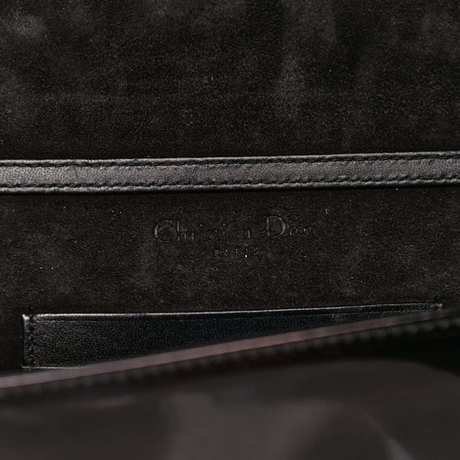 Christian Dior Patent Studded Diorama Flap Bag Black 7 of 13