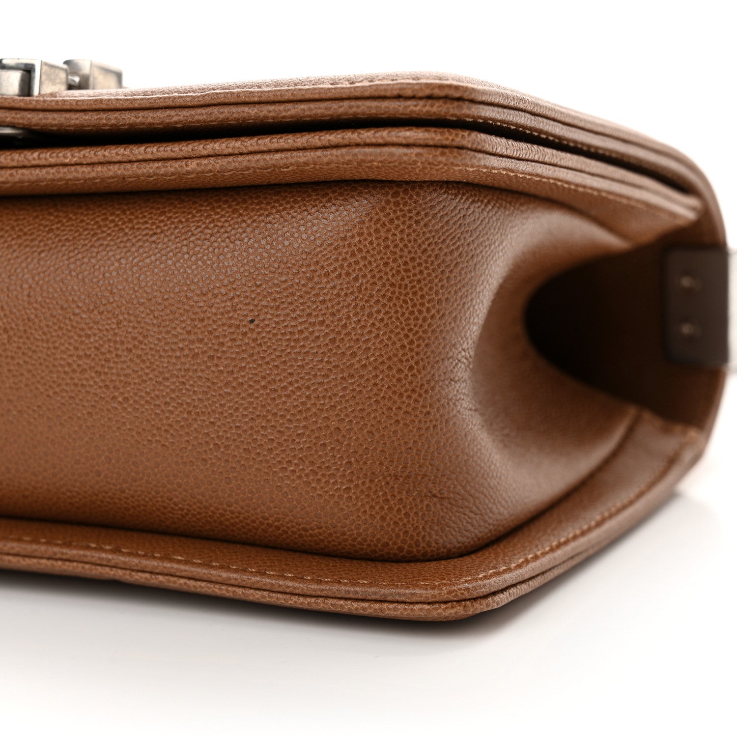 Chanel Caviar Quilted Small Boy Flap Brown 10 of 12