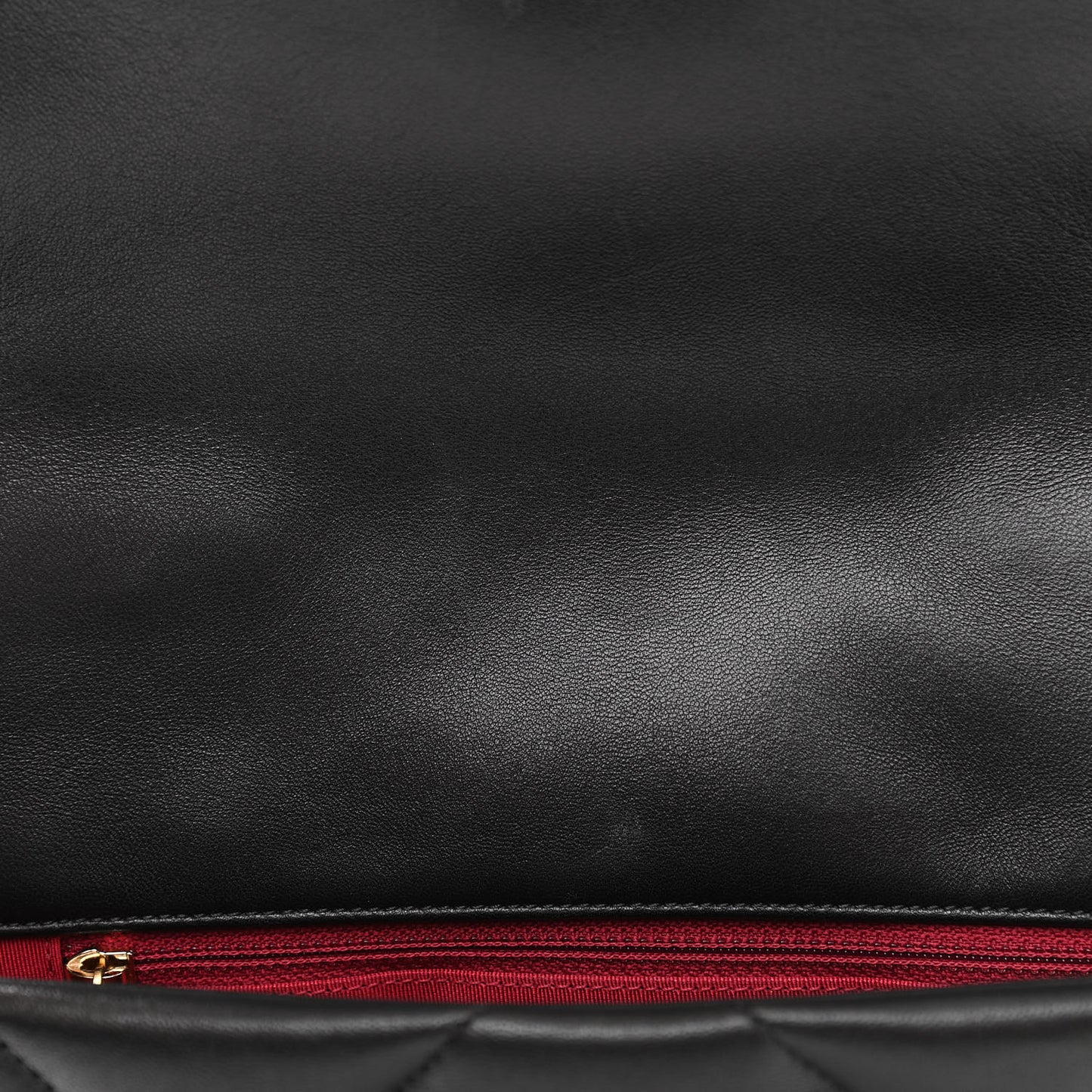 Goatskin Quilted Medium Chanel 19 Flap Black